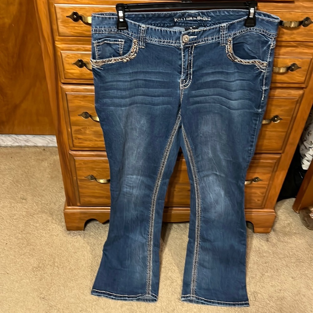 Rhythm in Blues bootcut jeans size 16